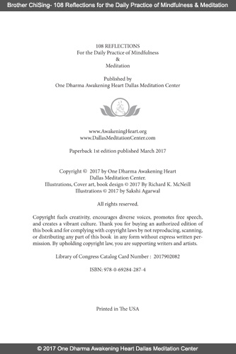 Brother ChiSing - 108 Reflections - Title Page